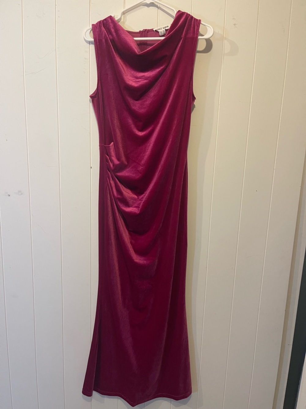 Grace Karin velvet dress sleeveless size 8